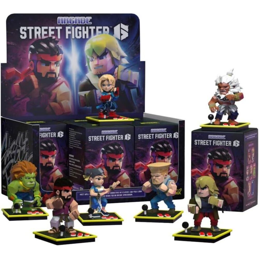 Capcom Arcade Street Fighter 6pc Blind Box Series  COLLECTIBLES